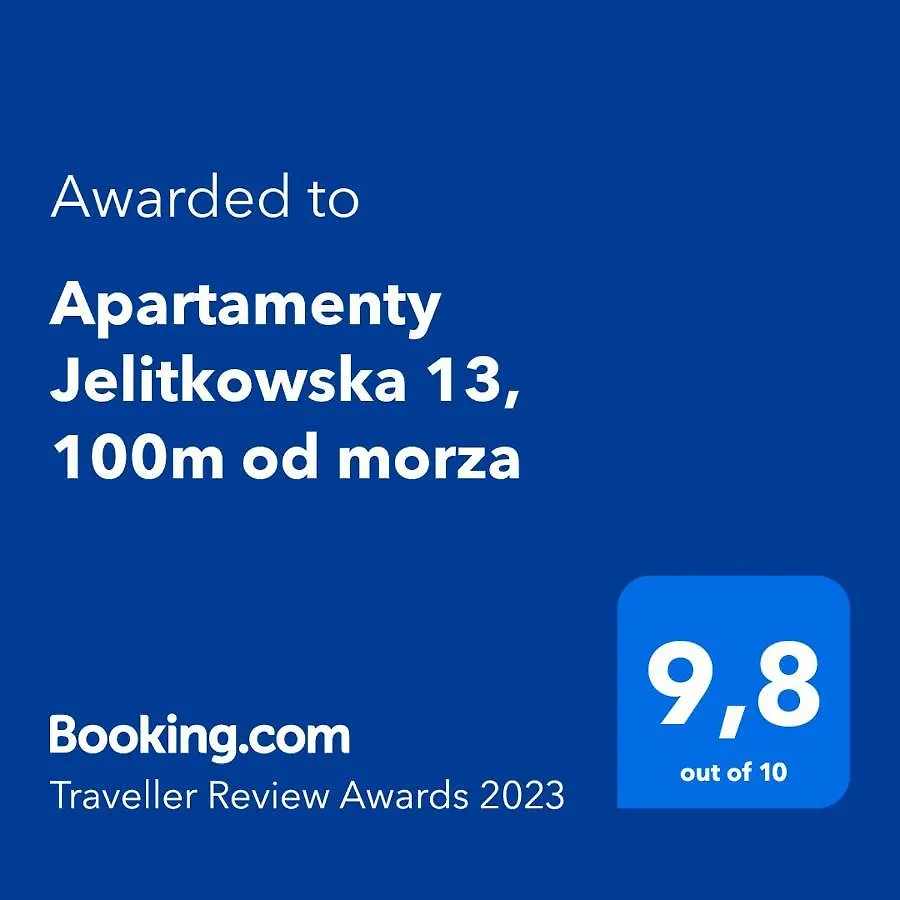 Apartamenty Jelitkowska 13,Gdansk Jelitkowo, 100M Od Morza Apartmán